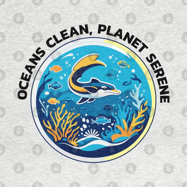 Clean Ocean and Marine Conservation by RetroColors